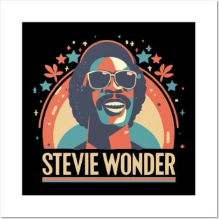 Stevie “The Genius” Wonder Posters and Art